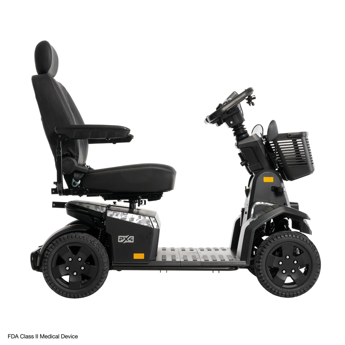 Pride Mobility PX4 - White Camo Right Profile