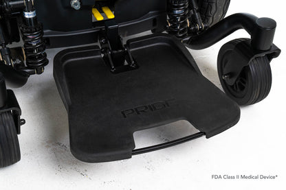 Pride Jazzy EVO 614HD power wheelchair, detail close-up
