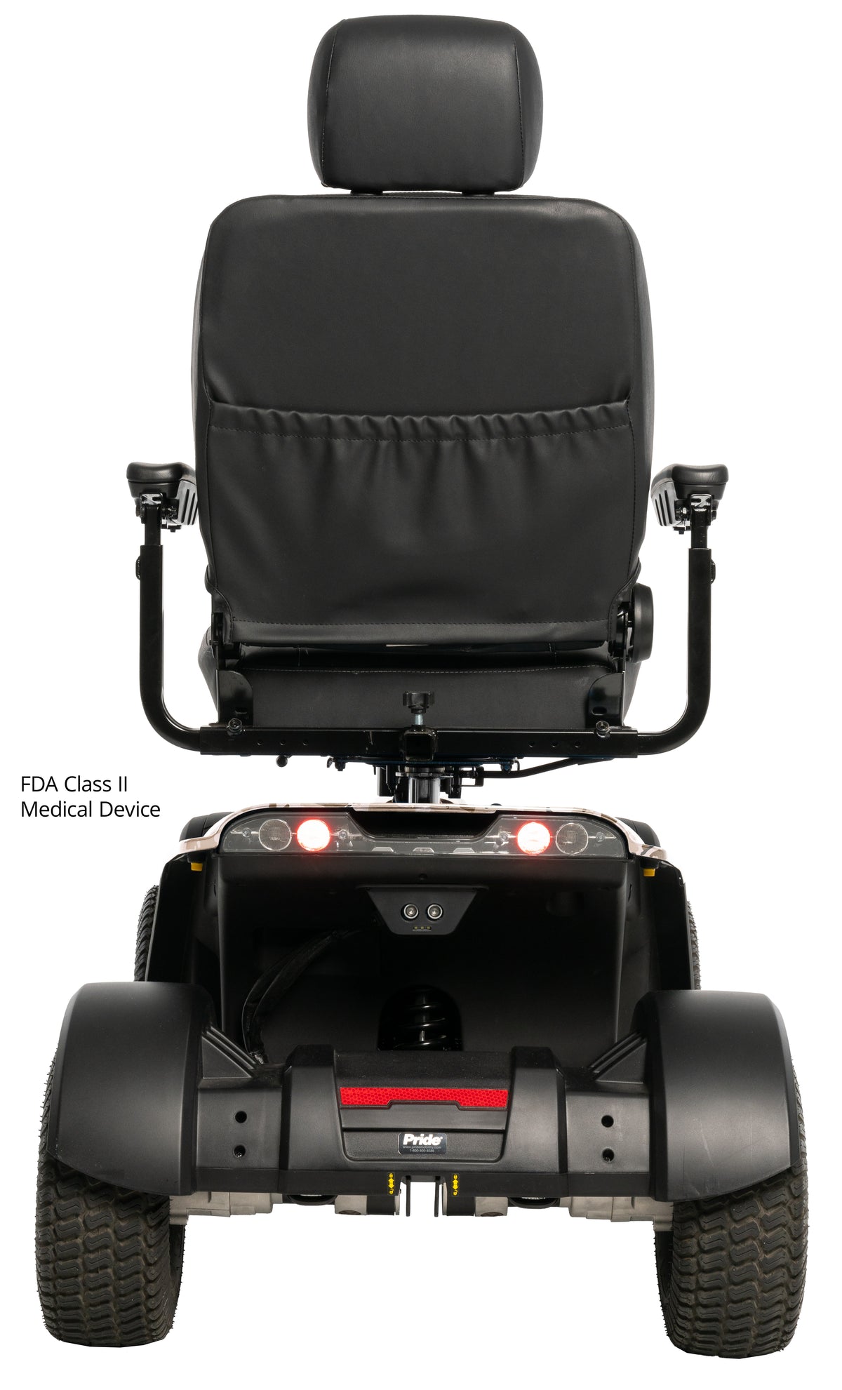 Pride Mobility Baja Wrangler 2 - Desert Camo Rear View