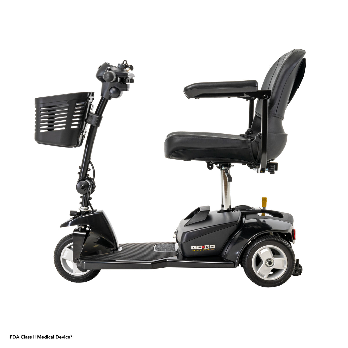 Pride Mobility Go-Go Ultra X 3W - Left Profile