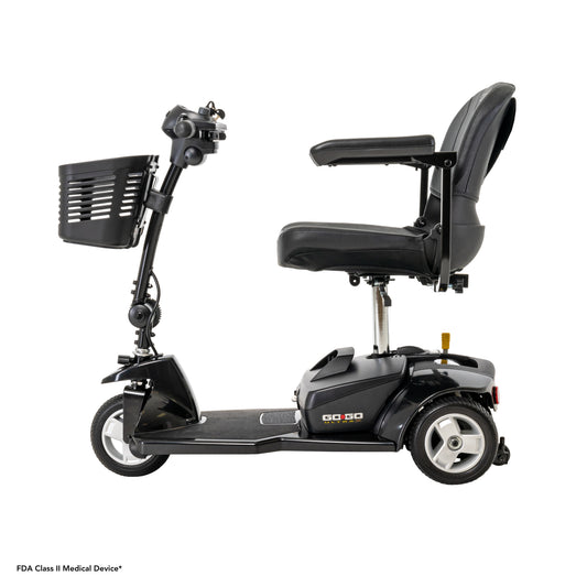 Pride Mobility Go-Go Ultra X 3W - Left Profile