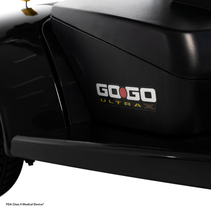 Pride Mobility Go-Go Ultra X 3W - Battery Box Closeup