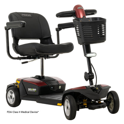 Pride Mobility Go-Go Endurance Li - Right Beauty (Garnet Red)