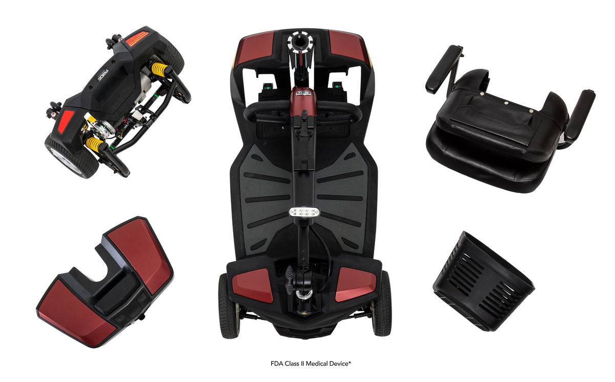 Pride Mobility Go-Go Endurance Li - Disassembled