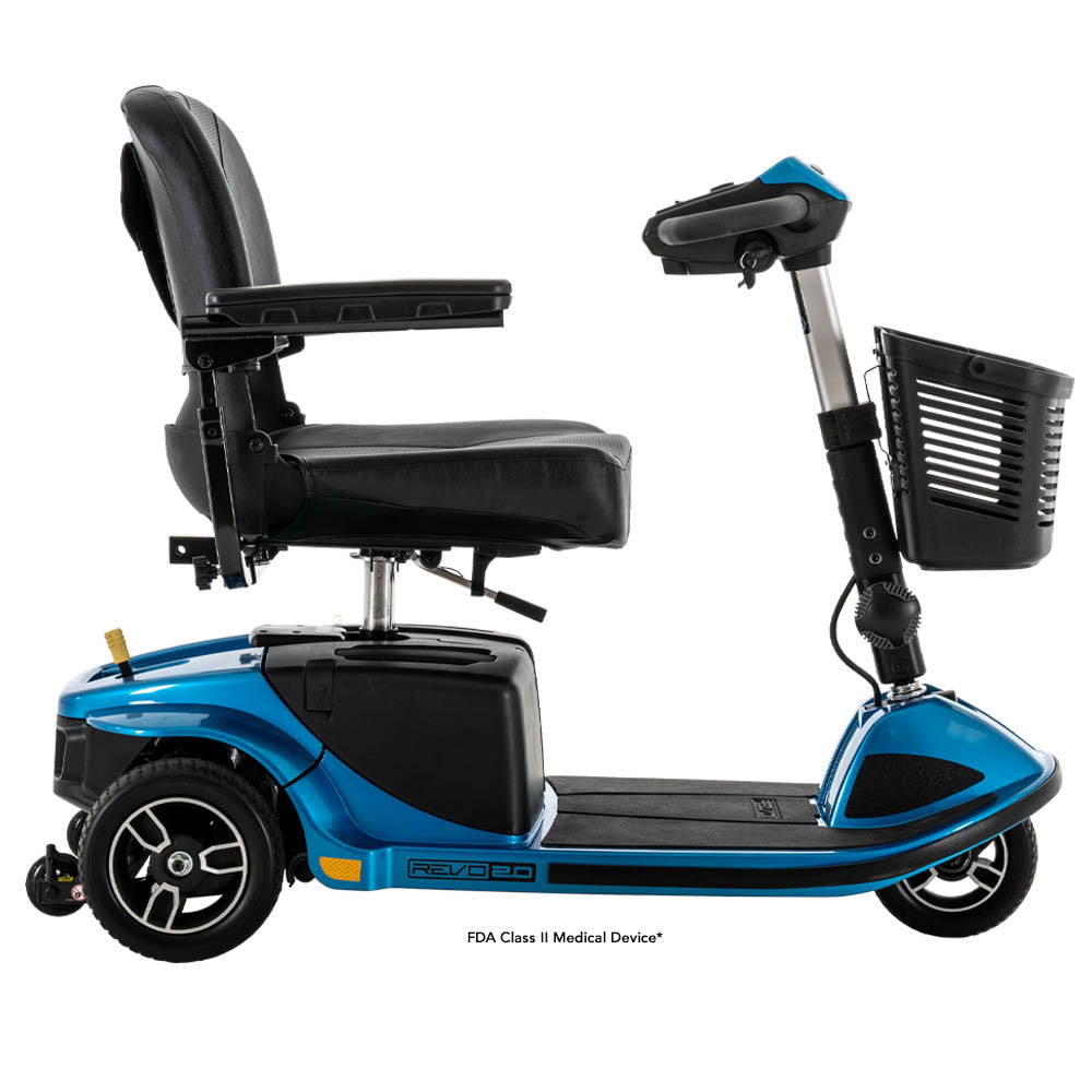 Pride Mobility Revo 2.0 3W - Right Profile