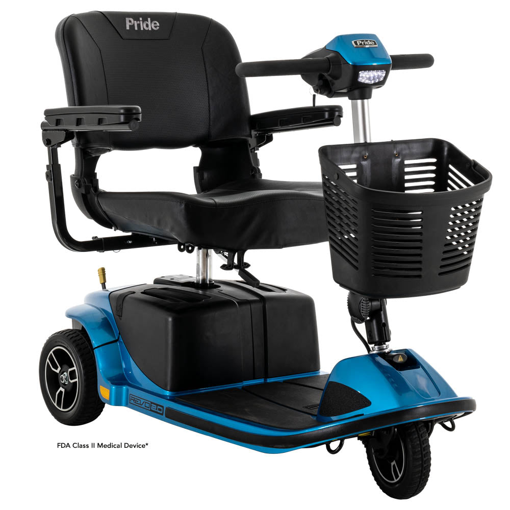 Pride Mobility Revo 2.0 3W - Right Beauty (True Blue)