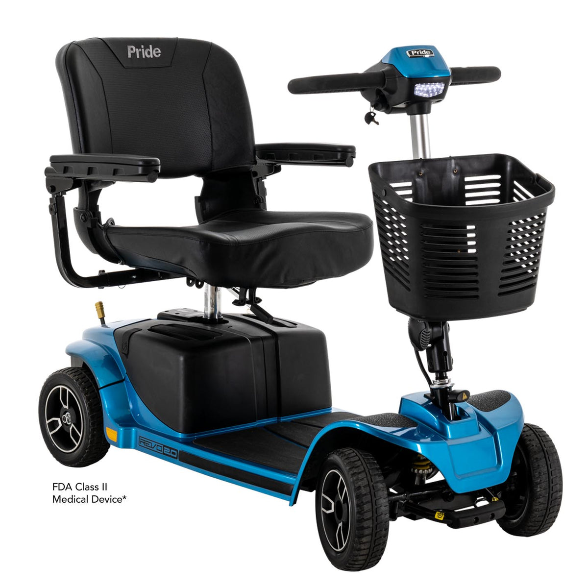 Pride Mobility Revo 2.0 4W - Right Beauty (True Blue)