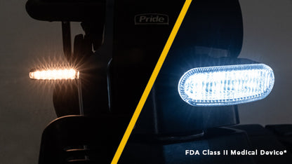 Pride Mobility Victory LX Sport 4W - Light Package Closeup