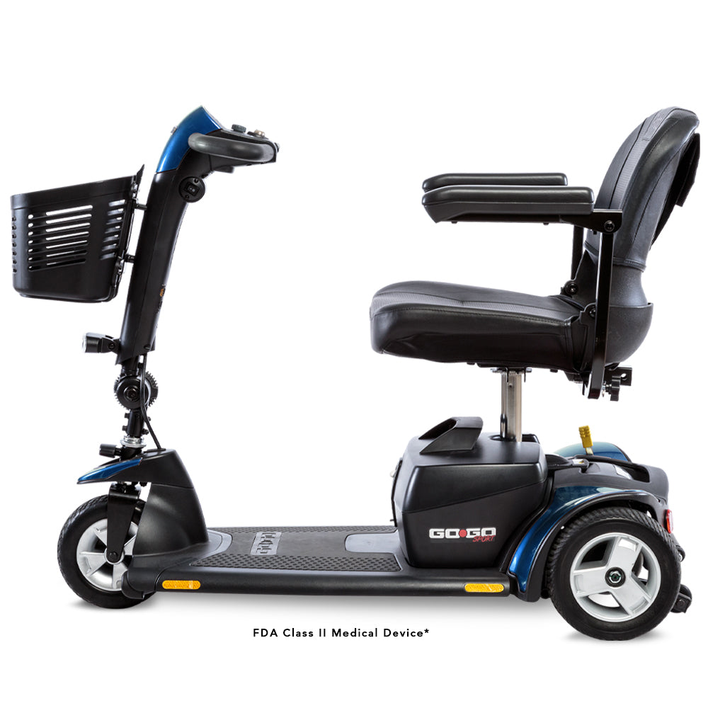 Pride Mobility Go Go Sport 3W - Left Profile