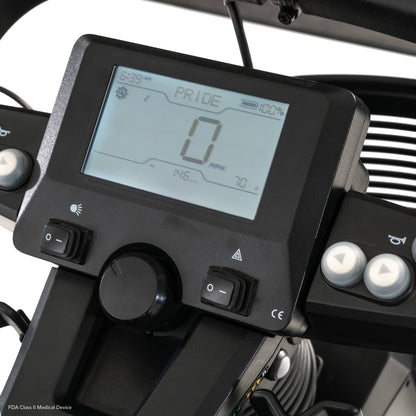 Pride Mobility PX4 - Digital Display Closeup
