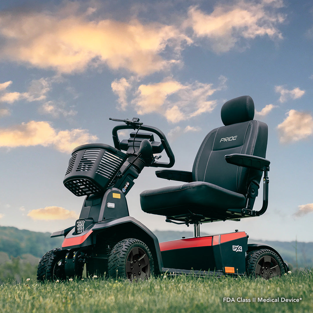 Pride Mobility PX4 - Outdoor Beauty Shot Against Sky