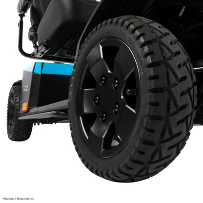 Pride Mobility PX4 - All-Terrain Tires Closeup