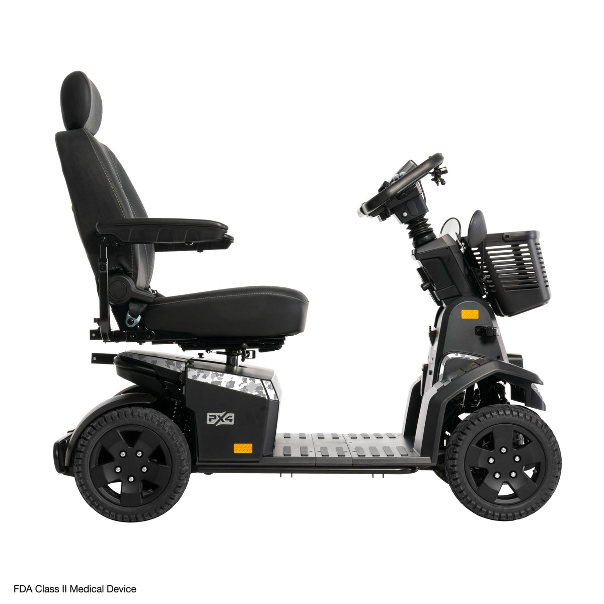 Pride Mobility PX4 - White Camo Right Profile