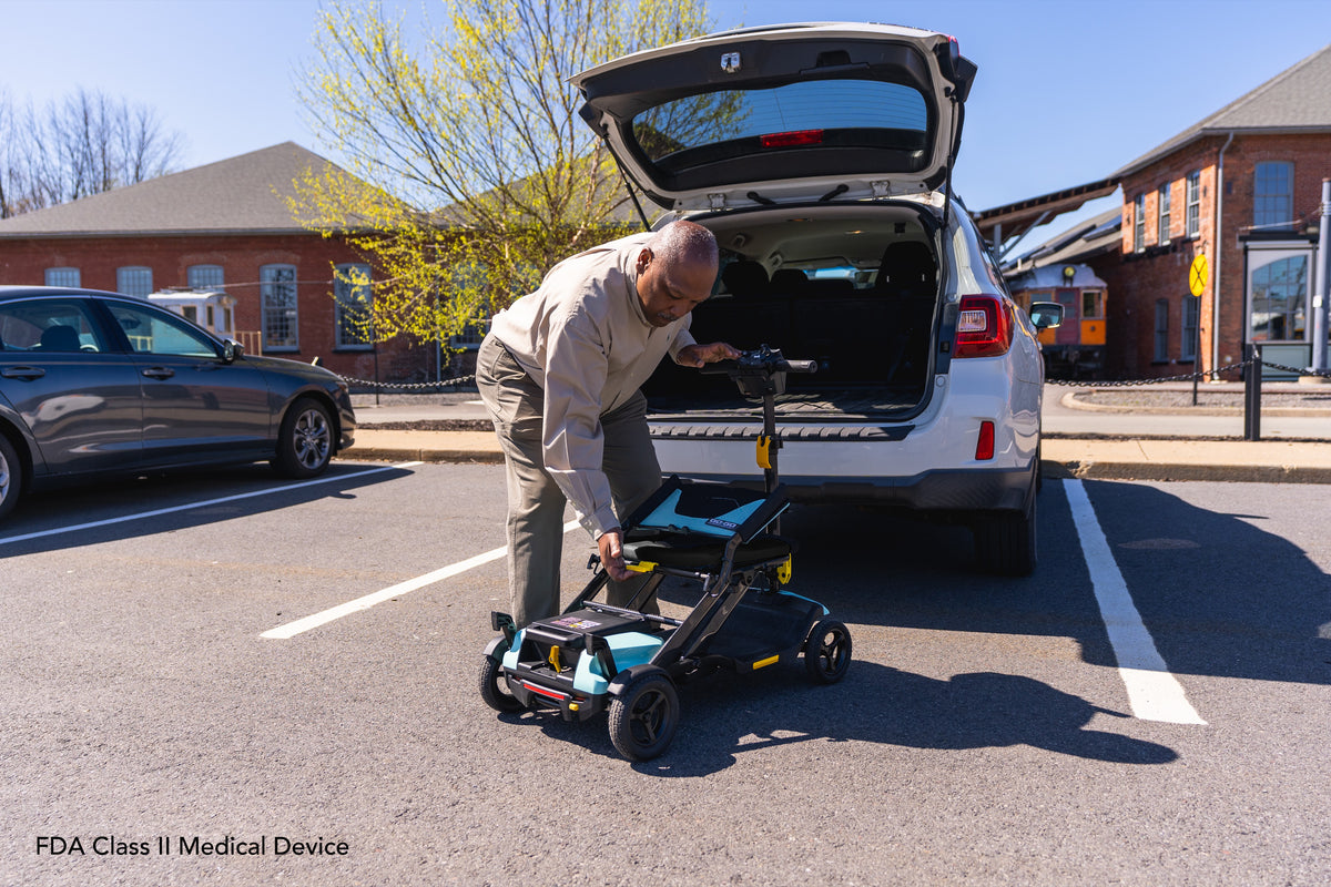 Pride Mobility Go-Go Super Portable - Lifestyle - Car Trunk