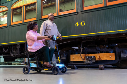 Pride Mobility Go-Go Super Portable - Lifestyle - Train Travel