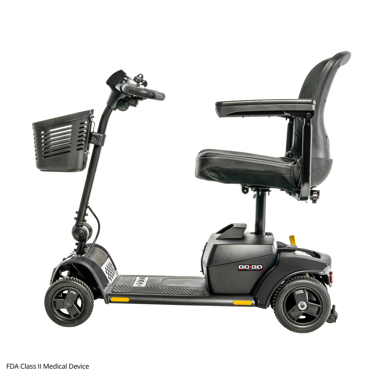 Pride Mobility Go Go Elite Traveller 2, 4W - Left Profile
