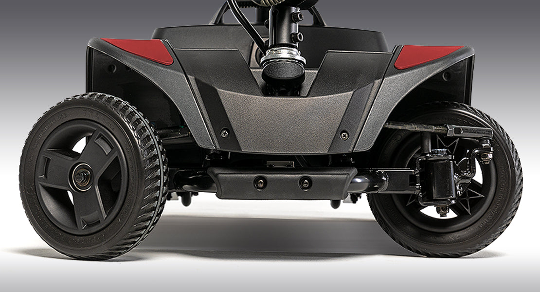 Pride Mobility Go-Go Elite Traveller 2 4W - iTurn Feature Closeup