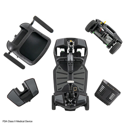 Pride Mobility Go Go Endurance AL+ - Disassembled