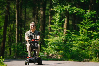 Pride Mobility Go-Go Endurance AL+ - Lifestyle - Wooded Path