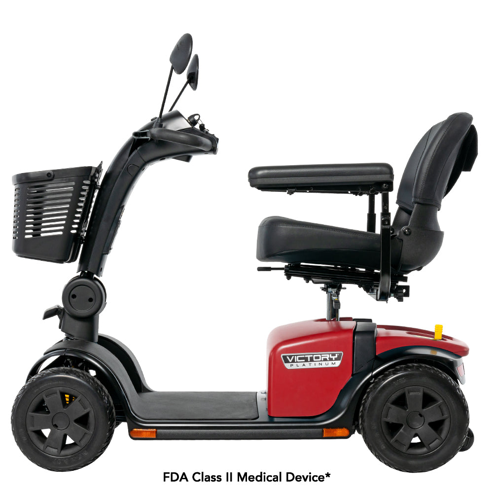 Pride Mobility Victory Platinum 4W (U1) - Left Profile