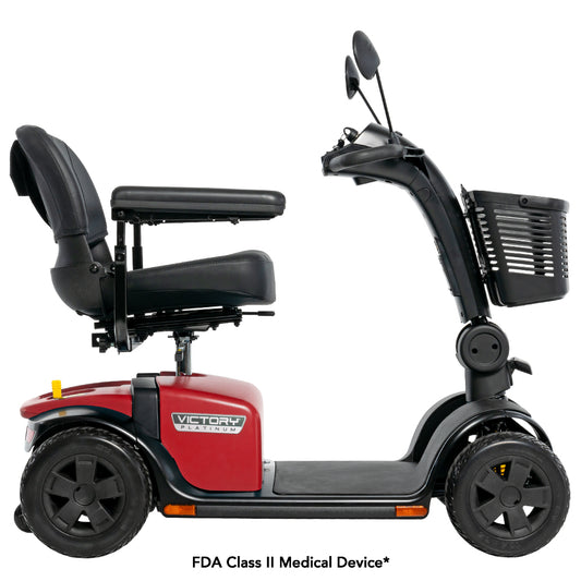 Pride Mobility Victory Platinum 4W (U1) - Right Profile