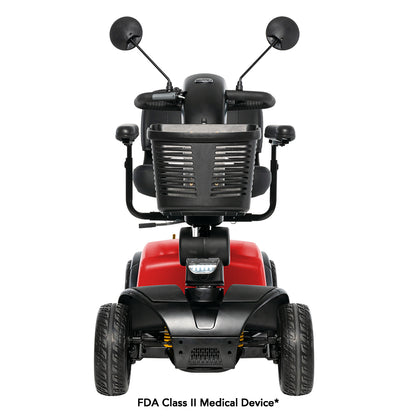 Pride Mobility Victory Platinum 4W (U1) - Cardinal Red Front View