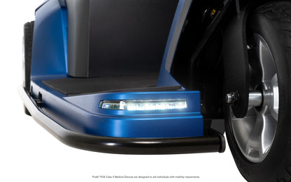 Pride Mobility Maxima 3W - Front Headlight Closeup Right Side