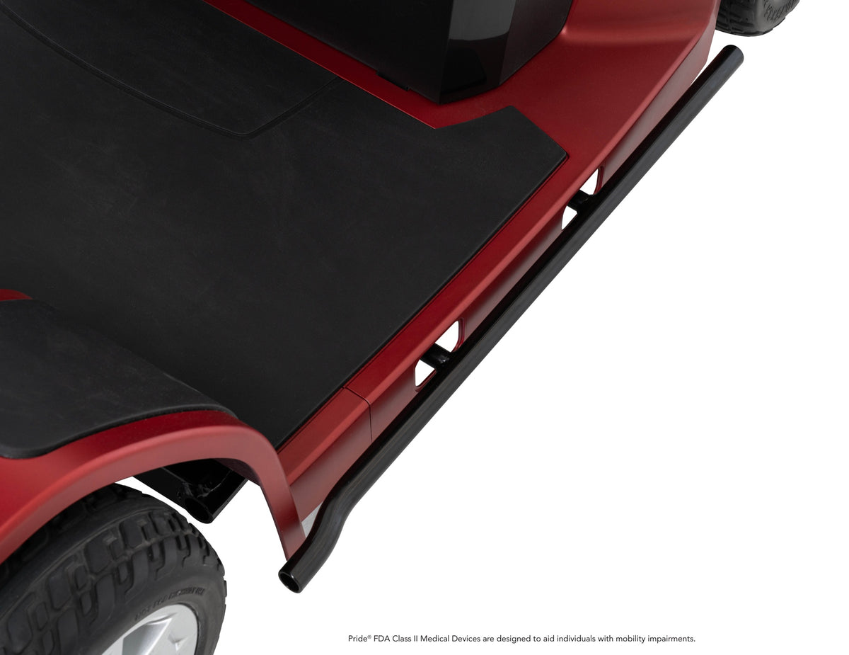 Pride Mobility Maxima 4W - Guide Rail Closeup
