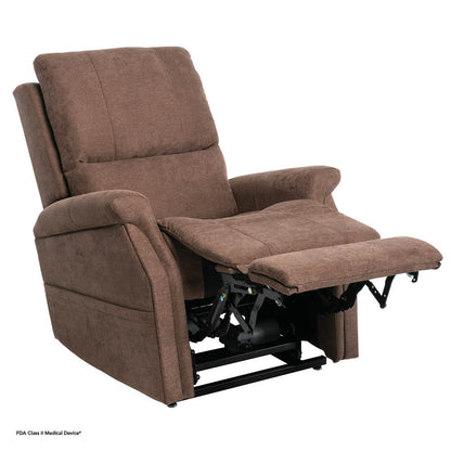 Pride Mobility Metro 2 Lift Chair - Saville Brown, Reading Position