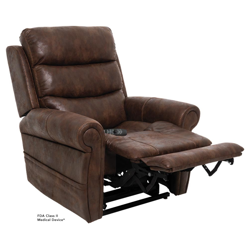 Pride Mobility Tranquil 2 Lift Chair - Astro Brown, Reading Position