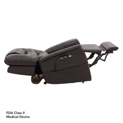 Pride Mobility Elegance 2 Lift Chair - Badlands Walnut, True Infinite Position Right Profile