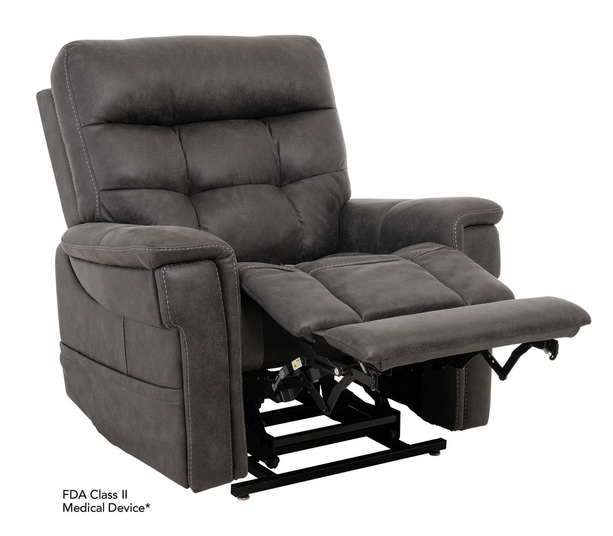 Pride Mobility Radiance (PW) Lift Chair - Canyon Steel, Reading Position