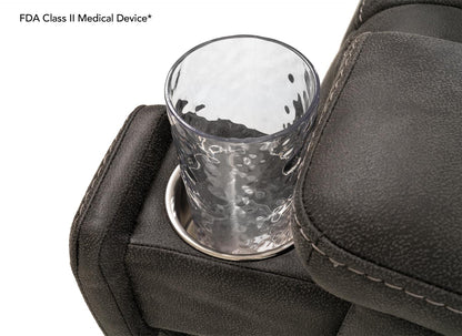 Pride Mobility Radiance (PW) Lift Chair - Cup Holder Closeup