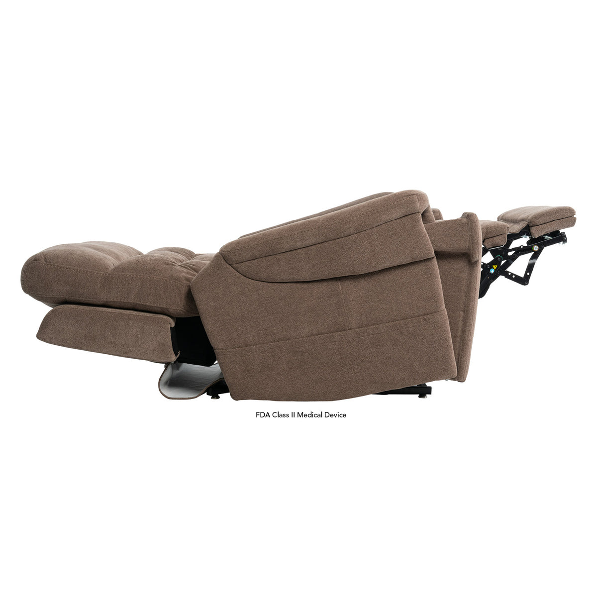 Pride Mobility Ultra Lift Chair - Trento Brown, True Infinite Position