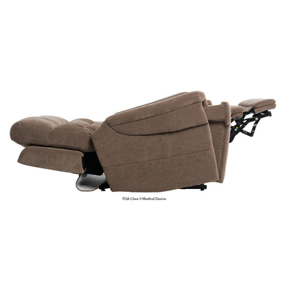 Pride Mobility Ultra Lift Chair - Trento Brown, True Infinite Position