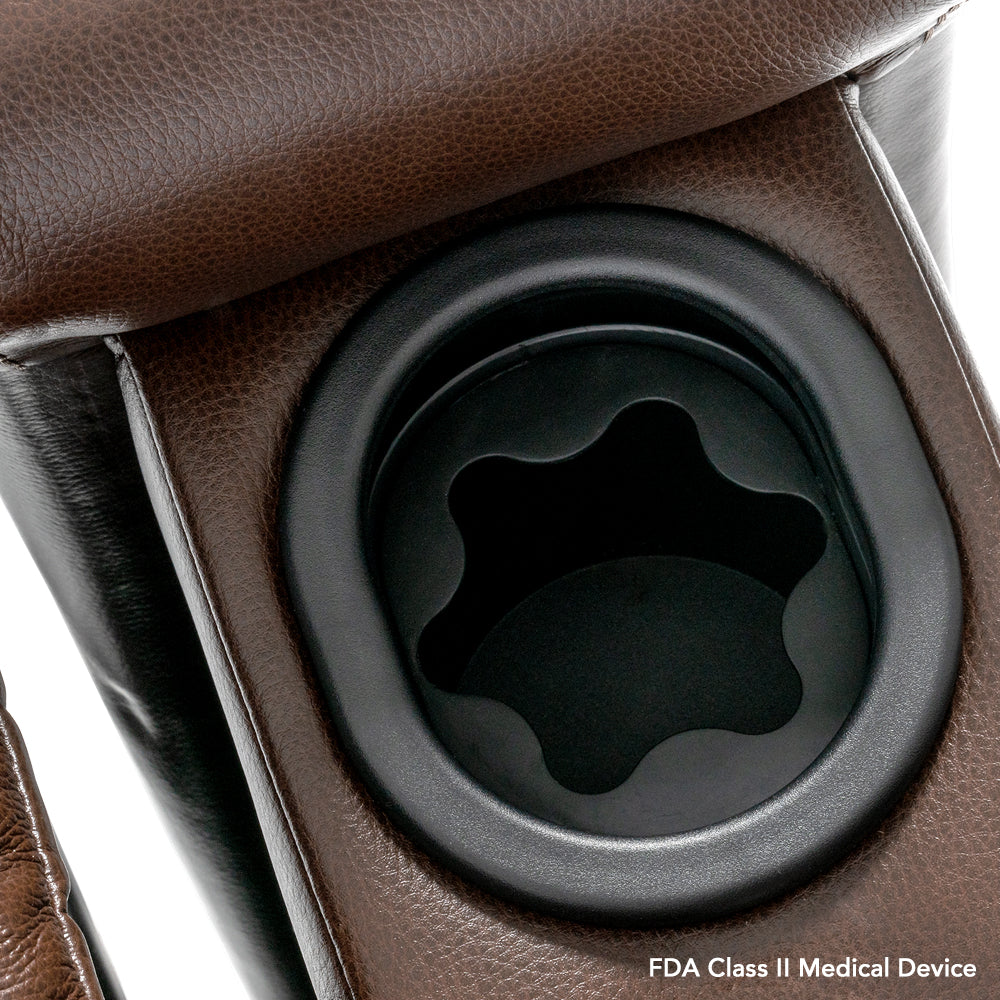 Pride Mobility Premier Lift Chair - Cup Holder Closeup