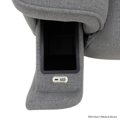 Pride Mobility Evolution Lift Chair - Storage and USB Ports Closeup